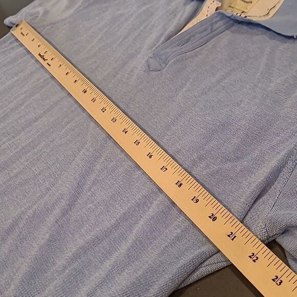 G.H. Bass&Co Blue Thick Cotton Top - Picture 5 of 8
